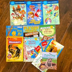 Lot of level 1 and easy readers